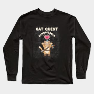 Cat Gaming Long Sleeve T-Shirt